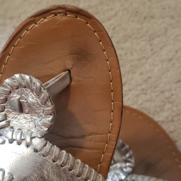 Girls 1M silver KS gold label sandal - Picture 4 of 4